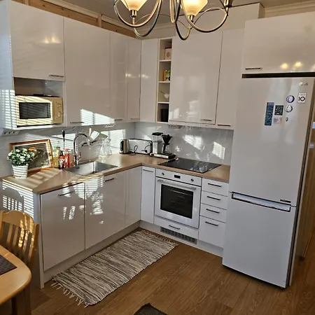 公寓 Oulu, 2-room, Familyhome 4 People 奥卢